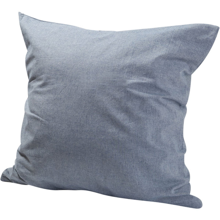 JUMBOCUSHIONCOVER COTTON LINEN WASH BL