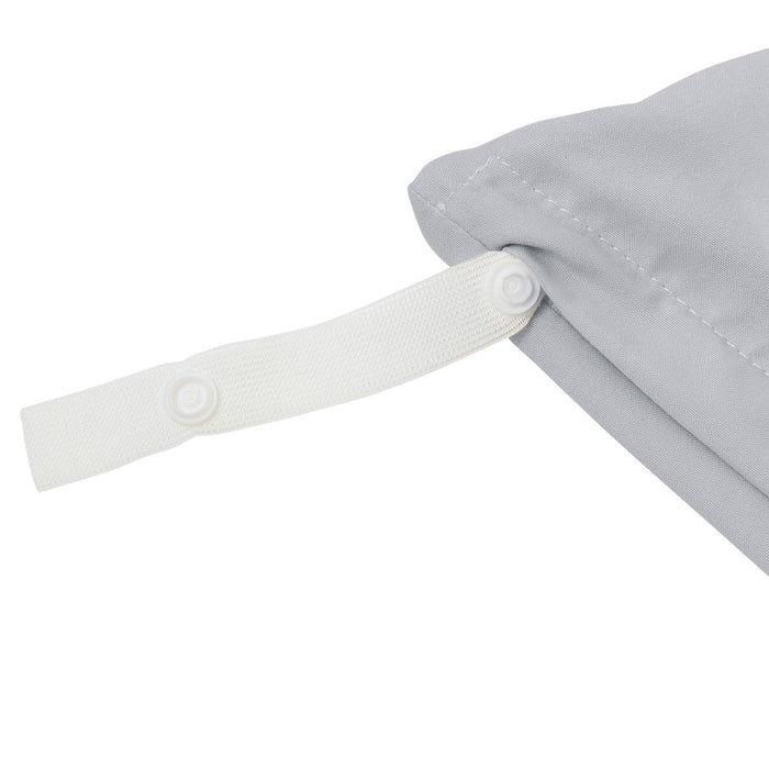 QUILT COVER POLYESTER WASH GY K