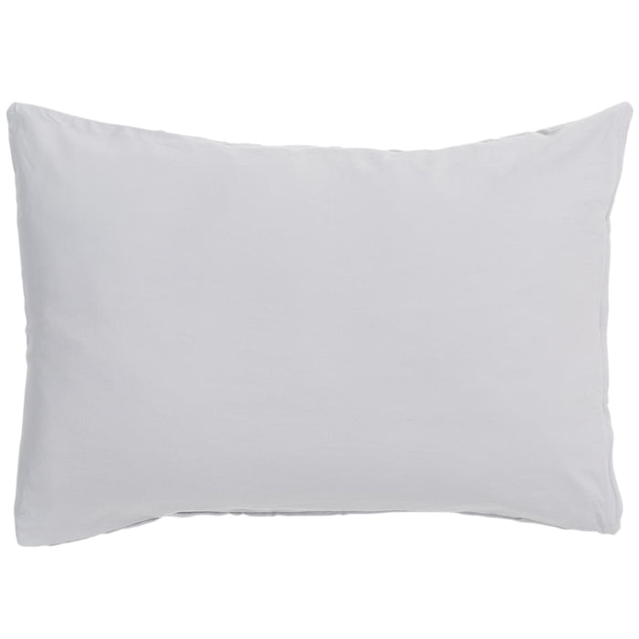 PILLOW COVER POLYESTER WASH GY