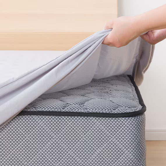 FUTONBED 3P POLYESTER WASH GY