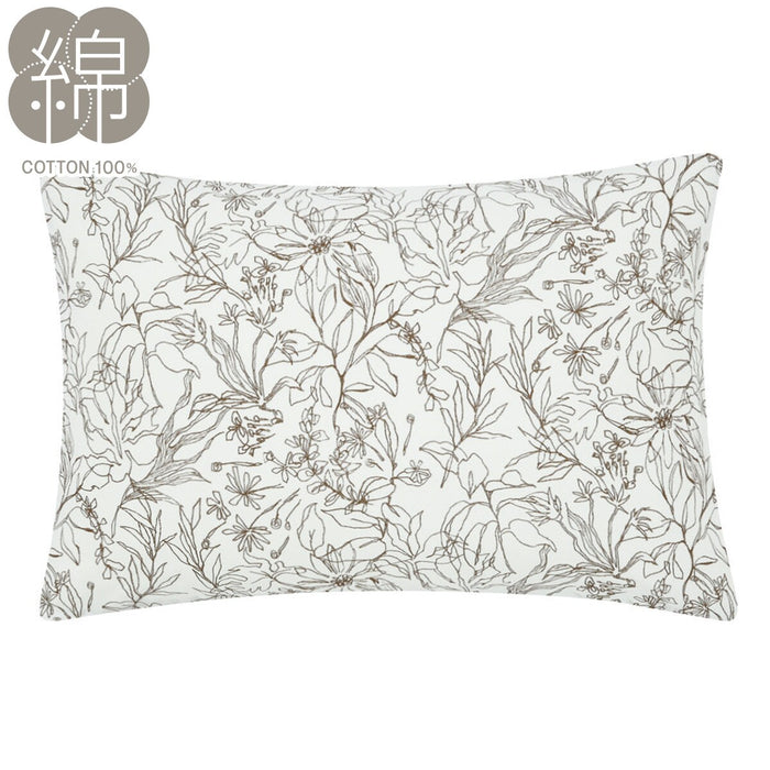 PILLOWCOVER SKETCHLEAF
