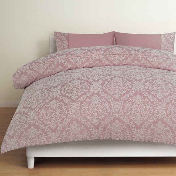 QUILT COVER DAMASK RO D