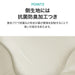 EASY STORAGE ANTIBACTERIAL PORYESTER MATTLESS3 D F2201