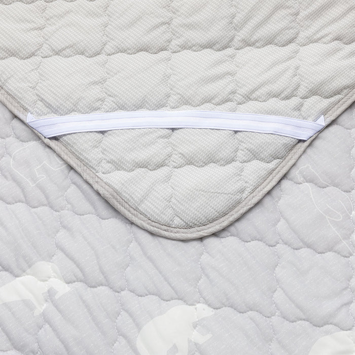 MATTRESS PAD N COOL WD POLAR BEAR S2401
