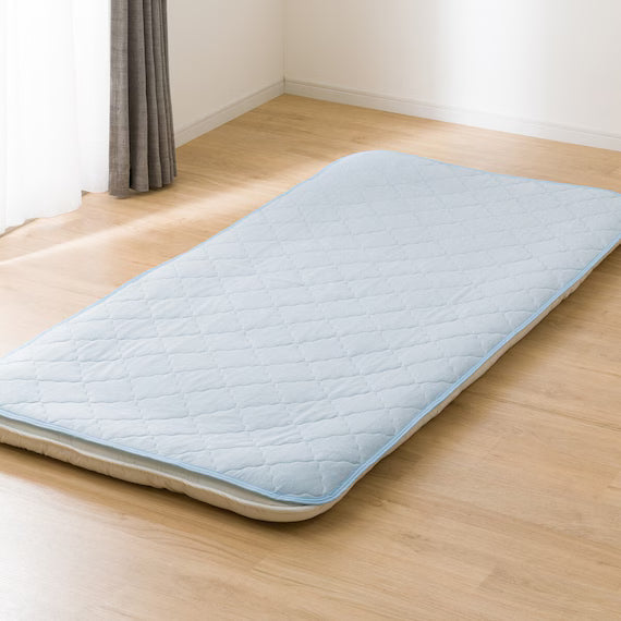 RUBBERLESS MATTRESS PAD N COOL D BL S2401