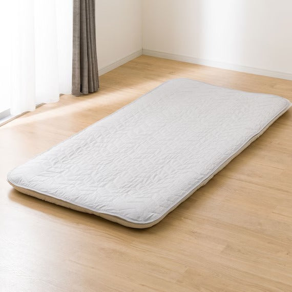 RUBBERLESS MATTRESS PAD N COOL WSP S GY S2403