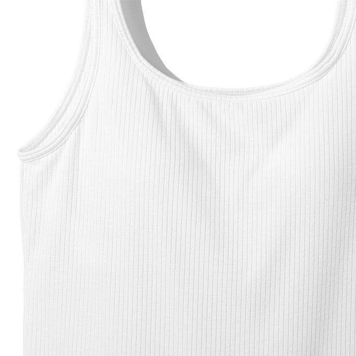 WOMENS SUPERCOOL RIBBED TANK TOP WITH BUILT IN CUP WHLL