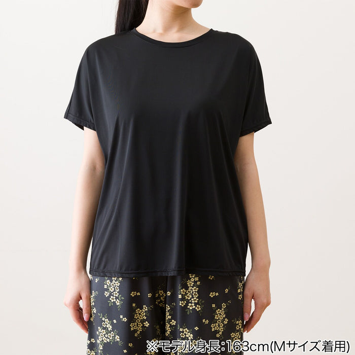 WOMENS SUPER COOL ROOMWEAR SET FLOWER BK L