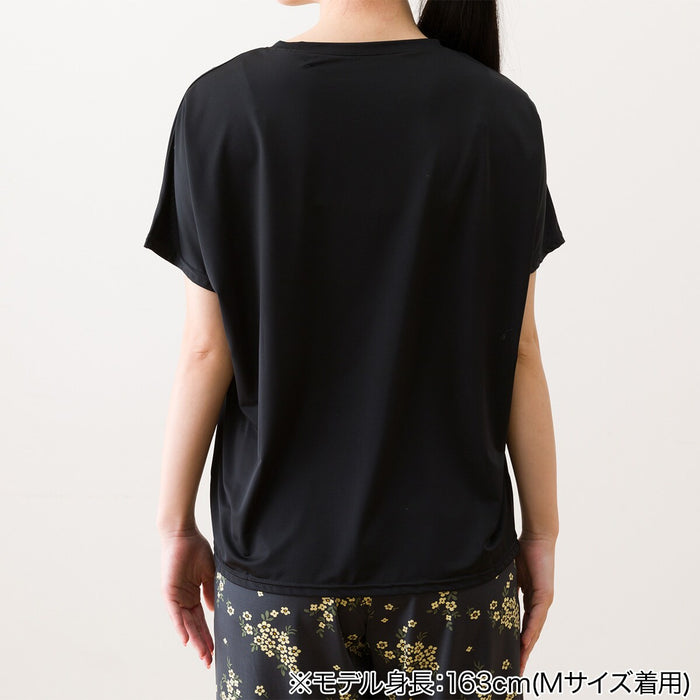 WOMENS SUPER COOL ROOMWEAR SET FLOWER BK L