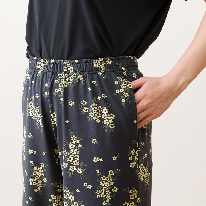 WOMENS SUPER COOL ROOMWEAR SET FLOWER BK L