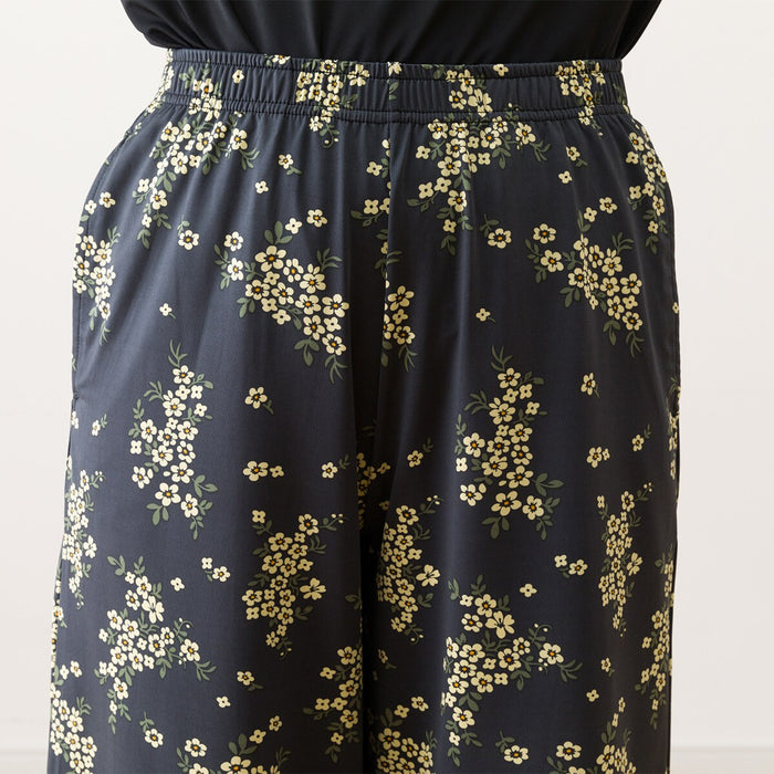 WOMENS SUPER COOL ROOMWEAR SET FLOWER BK L