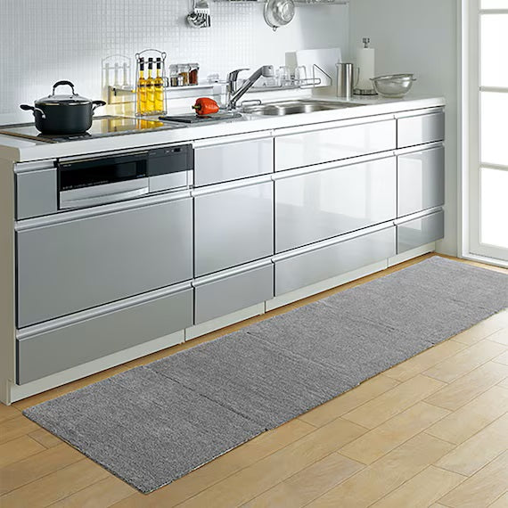 NON-SLIP FLOOR MAT 45X60 GY JOY