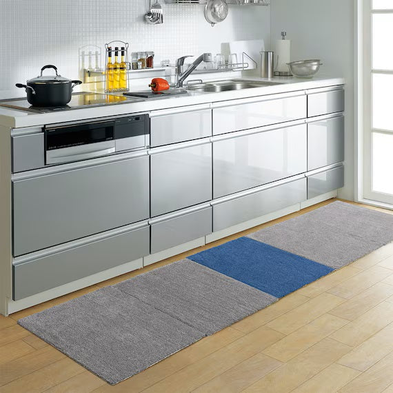 NON-SLIP FLOOR MAT 45X60 GY JOY