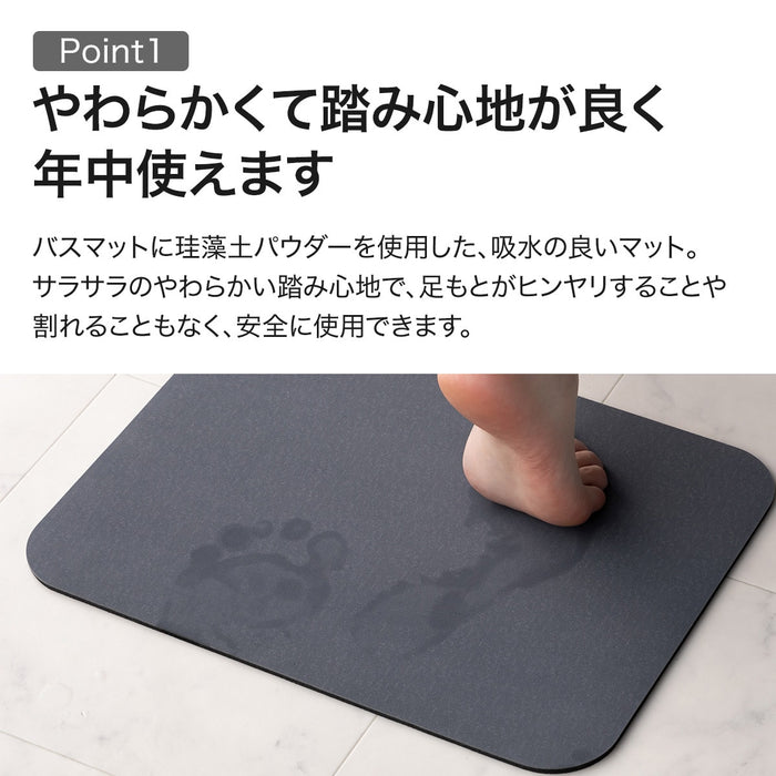 SOFT KAITEKI BATHMAT 38X59 BL