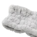 FLANNEL BATH HAIR BAND LGY QE05