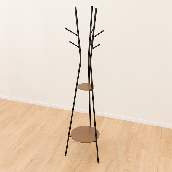 TRI-POLE HANGER W/BAG SHELF MBR/BK SR02