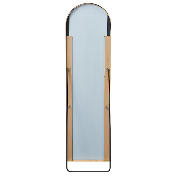 GOLD ARCH STAND MIRROR