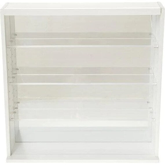 DISPLAY BOX WITH WOODEN FRAME L3 WH W40D12H40