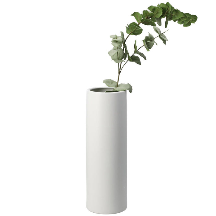 FLOWER VASE CYLINDER40 STONEWARE