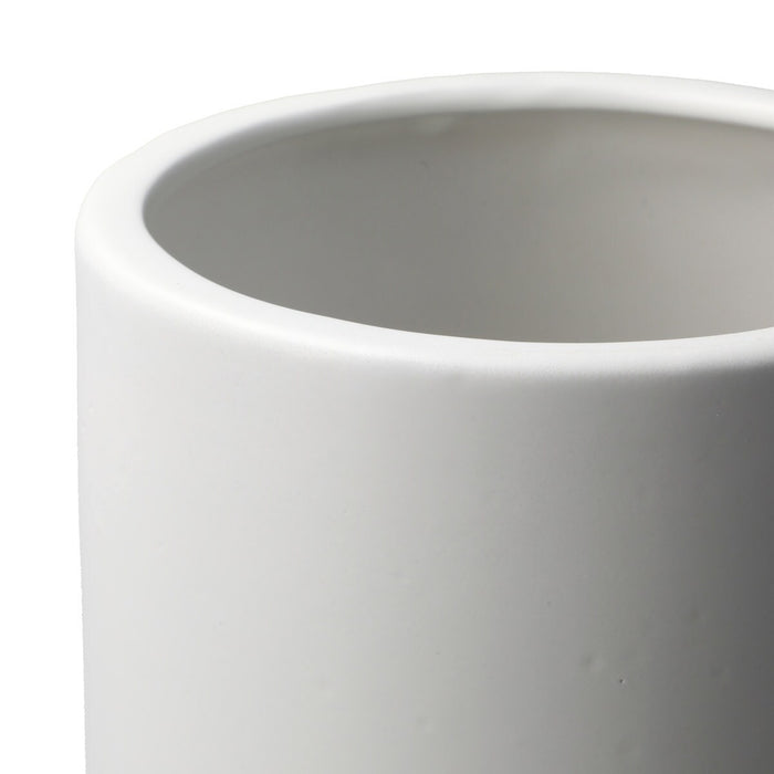 FLOWER VASE CYLINDER40 STONEWARE