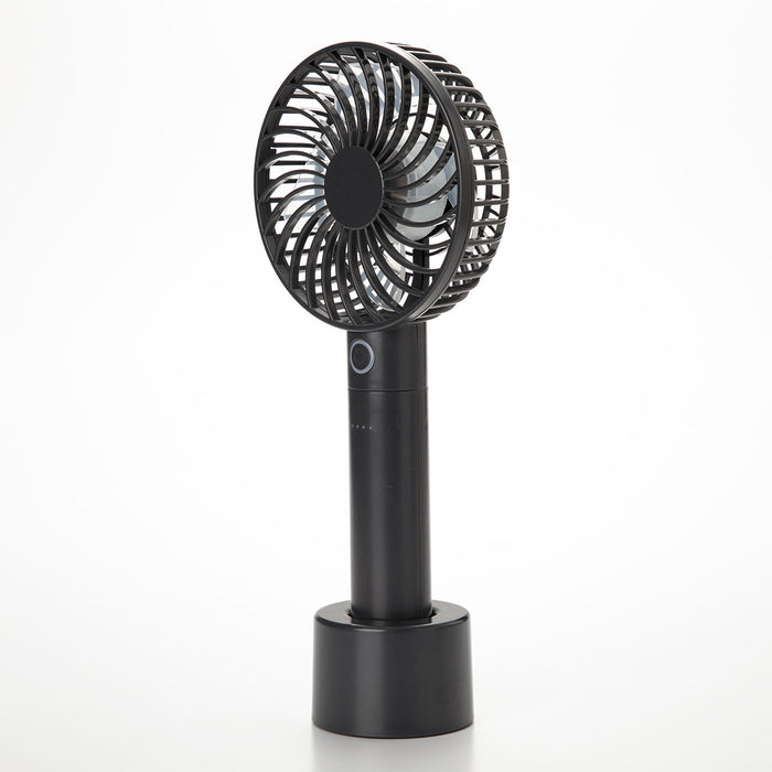HANDY FAN AND POWERBANK WITH CHARGEABLE BASE HF316DGY
