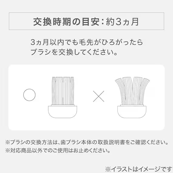 TOOTHBRUSH REPLACEMENT BRUSH HEADS D-002