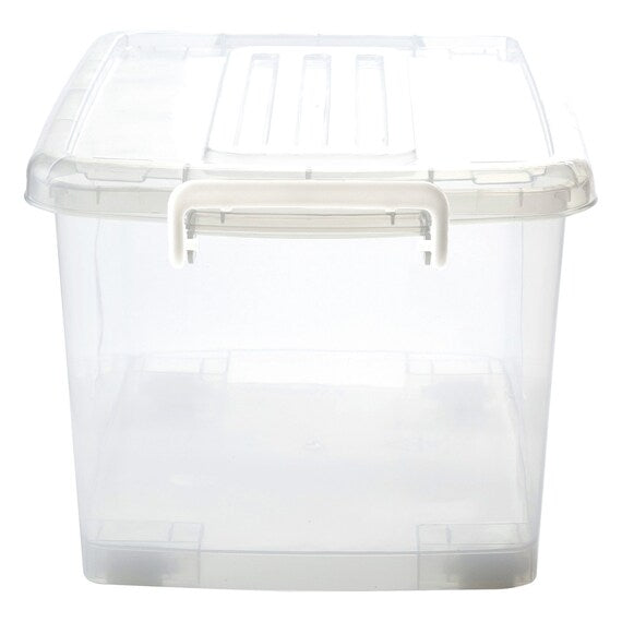 DURABLE STORAGE BOX WITH LID 81L
