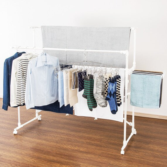 HEAVY DUTY DRYING RACK BH02 WH - Main Image