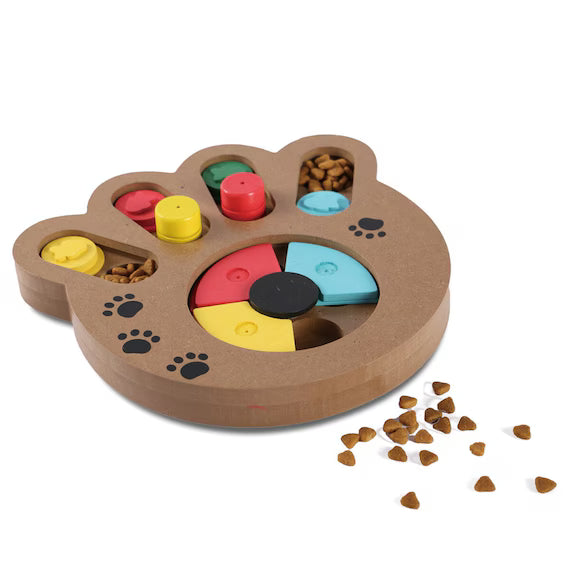 PET TOY FOOT PRINT WOOD