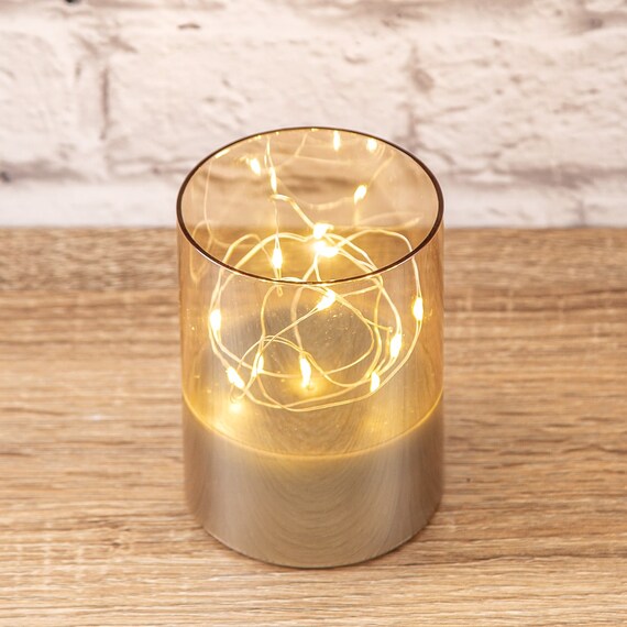LED CANDLE GLASS WIRE S N2RW