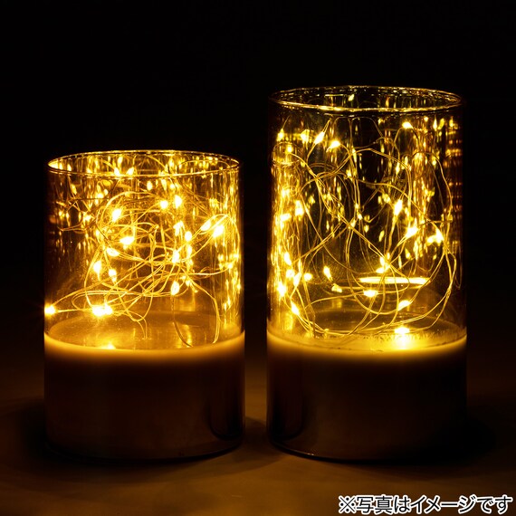 LED CANDLE GLASS WIRE S N2RW