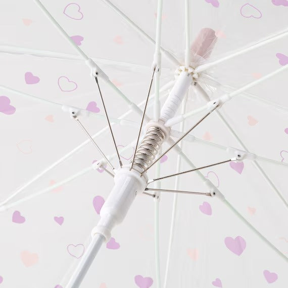 PE UMBRELLA 58 HEART