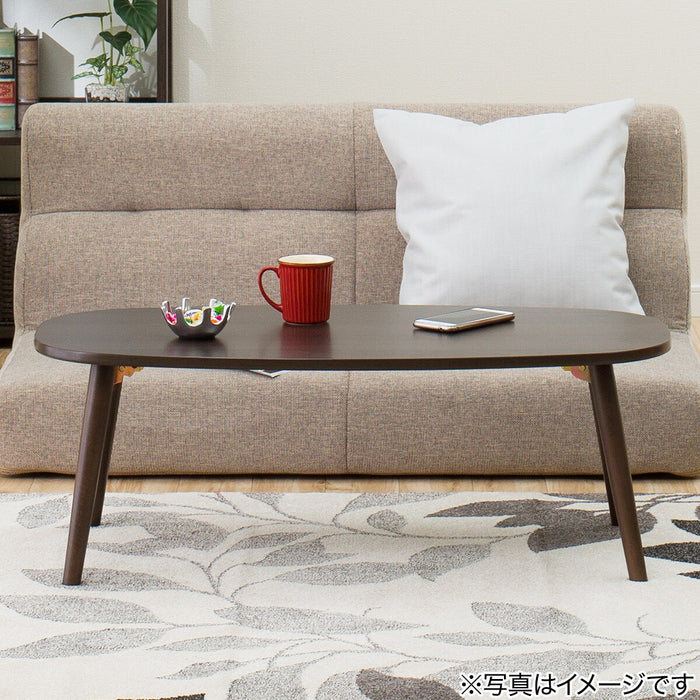 LEG FOLD TABLE RP9045 OVAL DBR