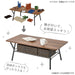 FOLDING TABLE SHELFY2 9045 MBR