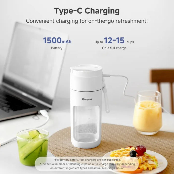 PORTABLE BLENDER 008 340ML WH