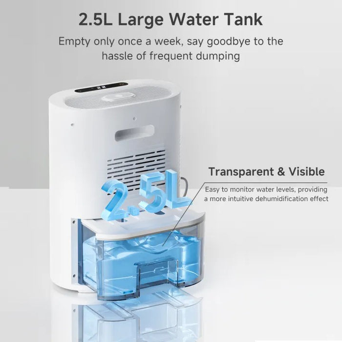 PELTIER DEHUMIDIFIER 002 2.5L WH