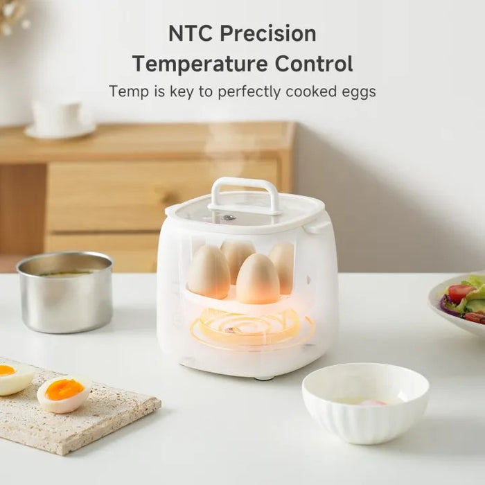 EGG COOKER 006 700ML W/STEAM WH