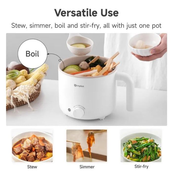 ELECTRIC COOKING POT 011 1.7L WH