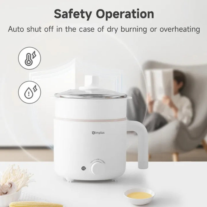 ELECTRIC COOKING POT 011 1.7L WH