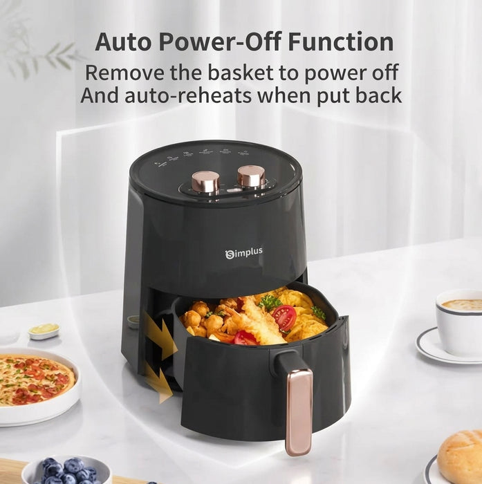 AIR FRYER 007 ANALOG 3.5L BK