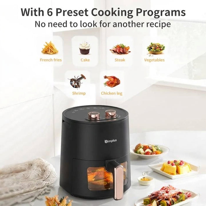 AIR FRYER 007 ANALOG 3.5L BK