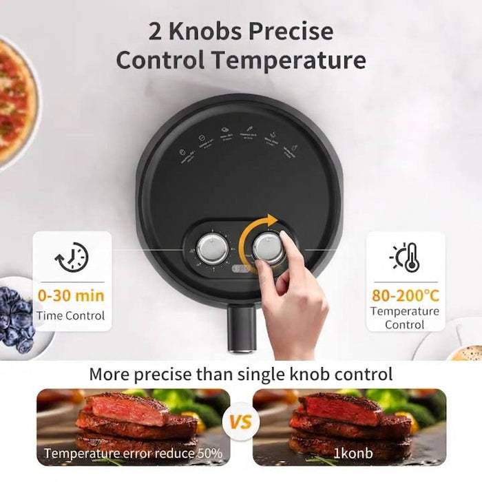 AIR FRYER 007 ANALOG 3.5L BK