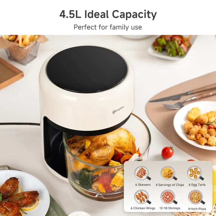 AIR FRYER 017 3.5L GLASS B CWH