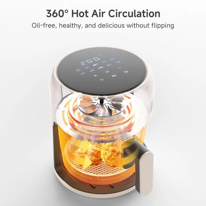 AIR FRYER 017 3.5L GLASS B CWH