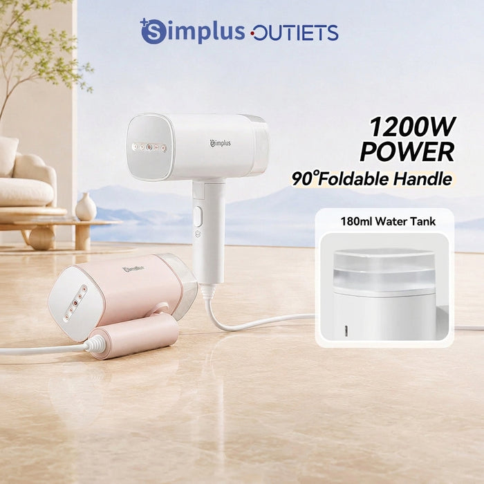 FOLDABLE STEAMER 020 180ML WH