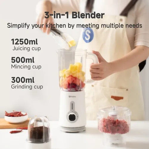 3-IN-1 FOOD PROCESSOR 005 1.25L