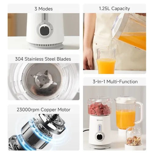 3-IN-1 FOOD PROCESSOR 005 1.25L