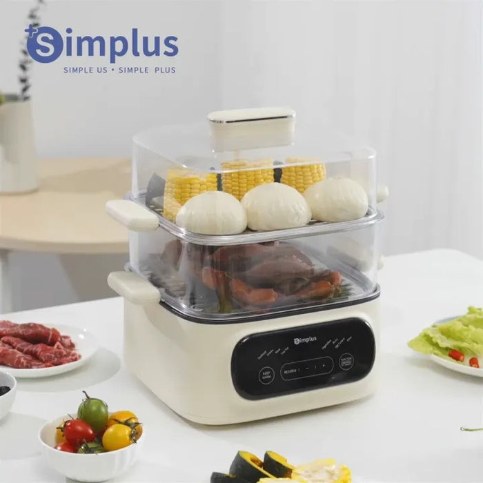 ELECTRIC FOOD STEAMER 004-3T BS
