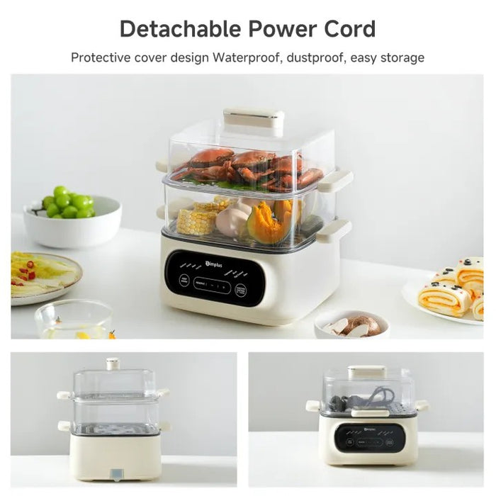 ELECTRIC FOOD STEAMER 004-3T BS