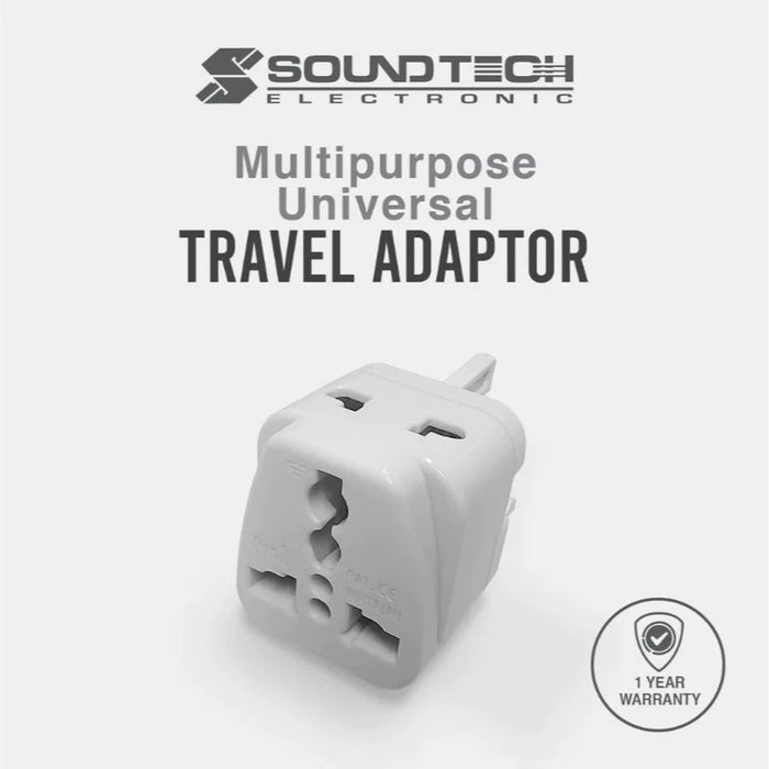 SOUNDTEOH WP-21W TRAVEL ADAPTOR